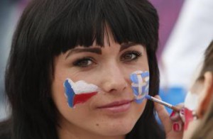 česká fanúšička