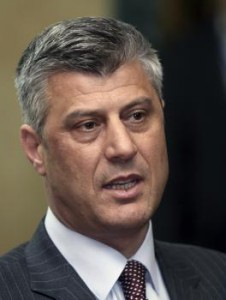 Kosovský premiér Hashim Thaci