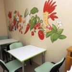 Vynovená jedáleň kliniky