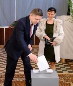 Na snímke Robert Fico