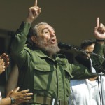 Na snímke Fidel Castro