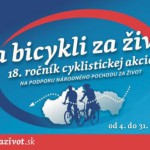Na snímke logo 18. ročníka cyklistickej akcie Na bycilki za život