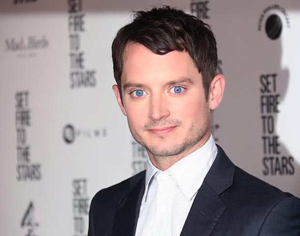 Americký herec Elijah Wood 