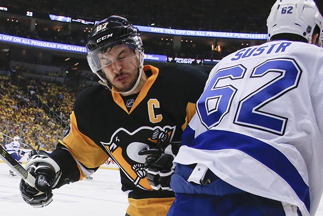 Sidney Crosby, Andrej Šustr