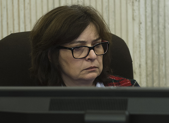 Na snímke podpredsedníčka vlády a ministerka spravodlivosti SR Lucia Žitňanská. FOTO TASR - Martin Baumann