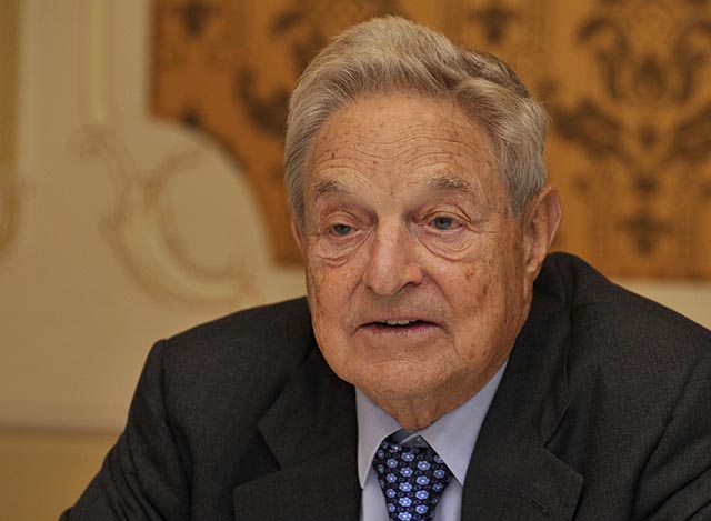 Na snímke George Soros.