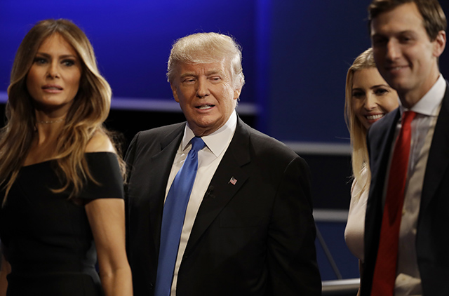 USA voľby duel televízny prvý