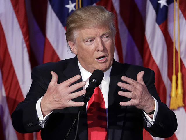 novozvolený americký prezident Donald Trump