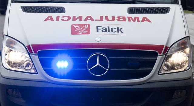 sanitka záchranka ambulancia záchranná sluba skupina Falck kamera pouitie prax zvuk mapa