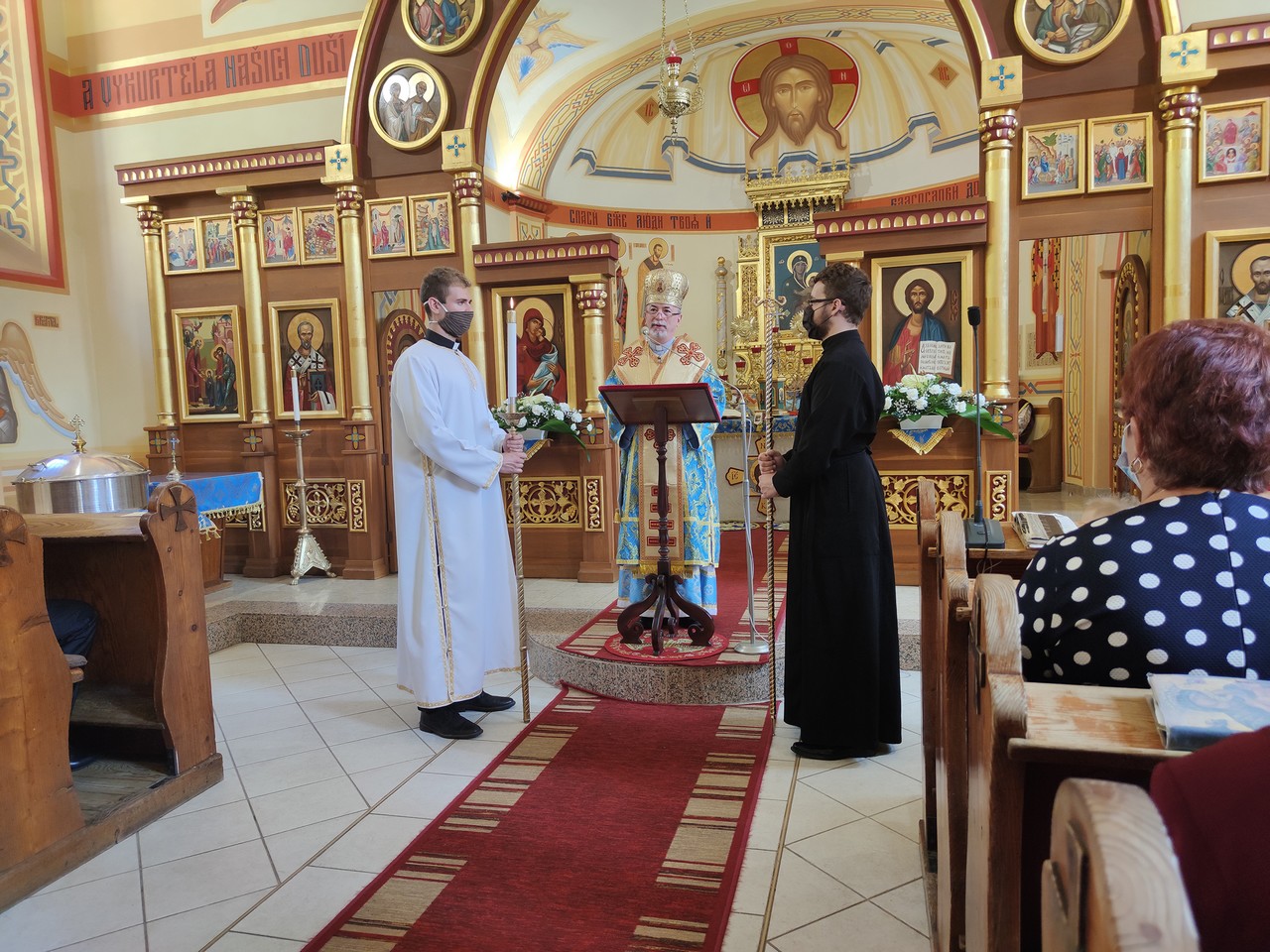 vladyka Cyril Vasiľ SJ, vladyka Milan Chautur CSsR