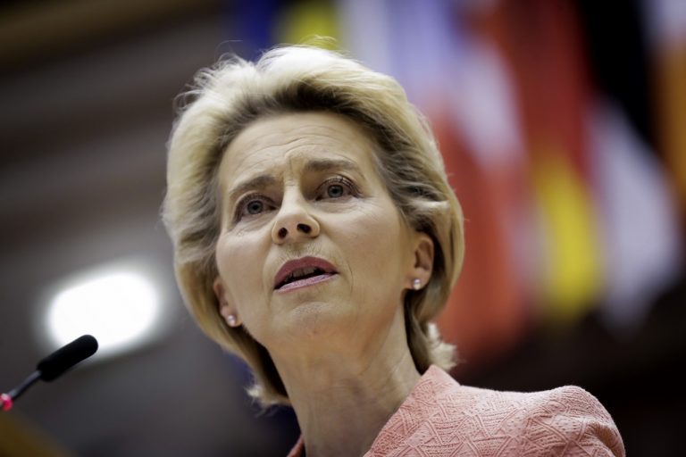 Ursula von der Leyenová, predsedíčka, EÚ