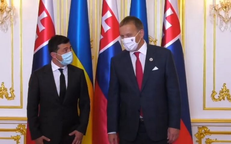 Volodymyr Zelenskyj, Boris Kollár, stretnutie
