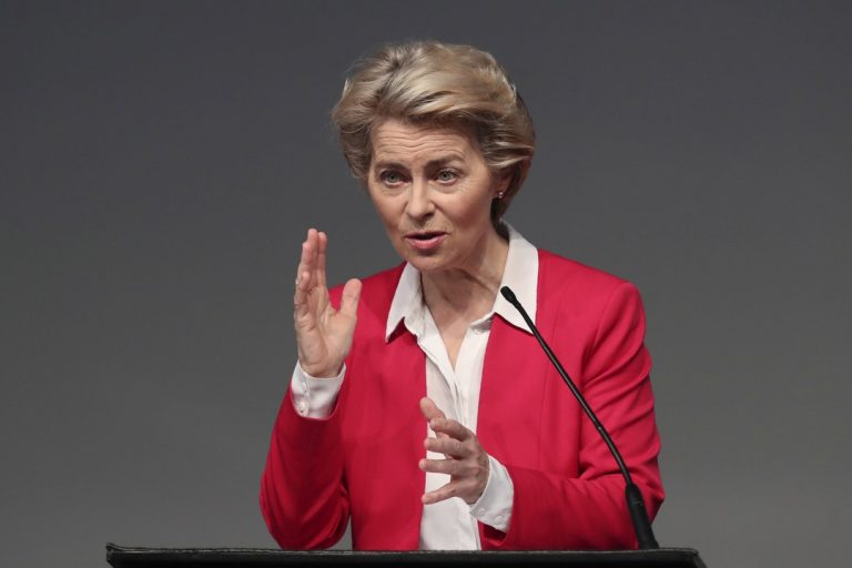 Ursula von der Leyenová, predsedníčka, EK
