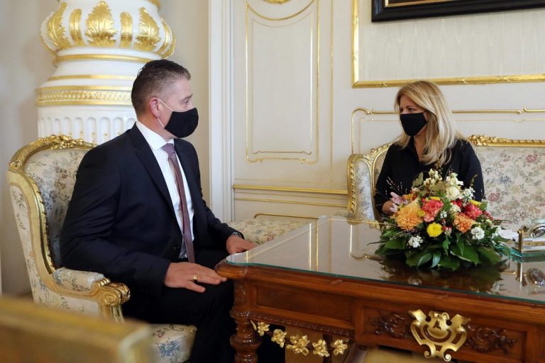 Zuzana Čaputová, prezidentka, Roman Mikulec, minister