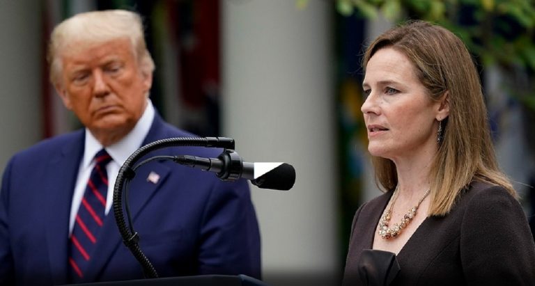 Donald Trump Amy Coney Barrett