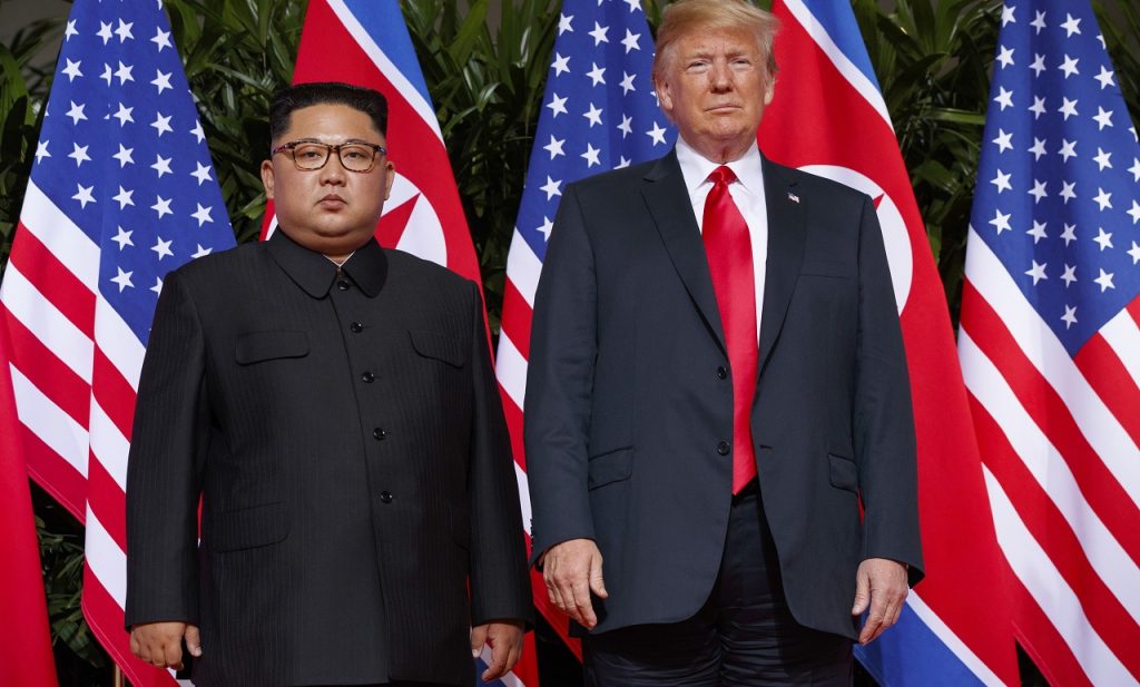 Donald Trump, Kim Čong-un