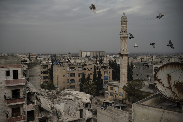 idlib, syria, utok, rusko, chemicke zbrane