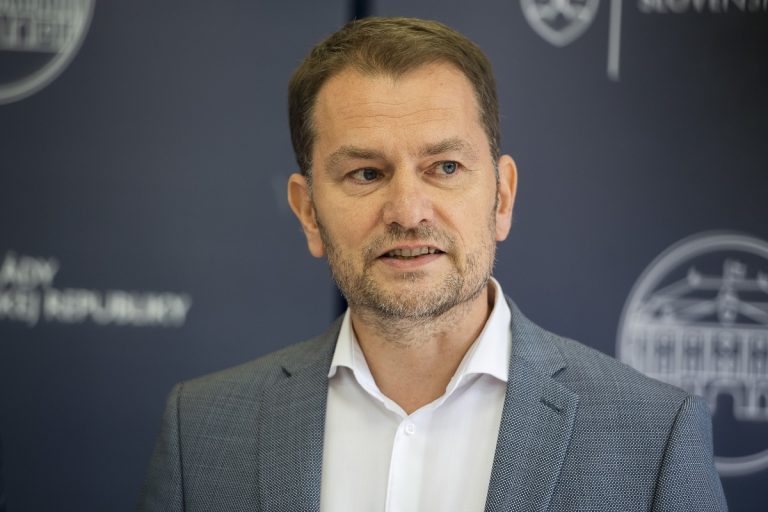 Premiér Igor Matovič