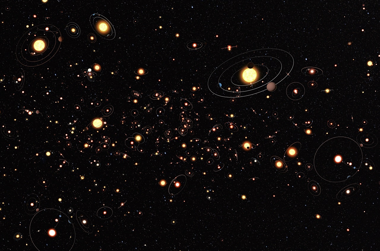 vesmir, exoplanety, dalekohlad