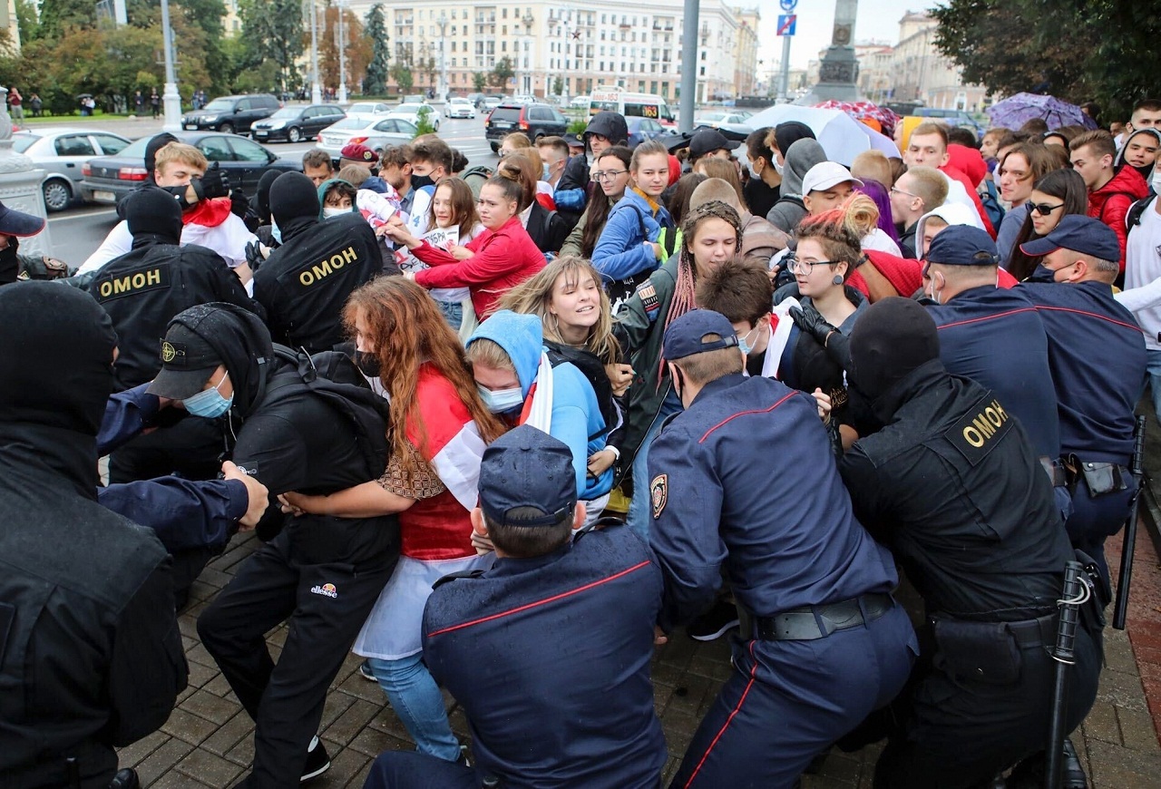 Protesty v Bielorusku