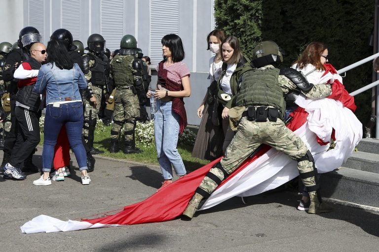 protesty v Bielorusku