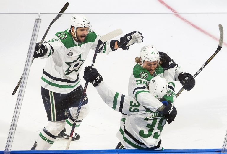 Andrej Sekera Joel Hanley Roope Hintz