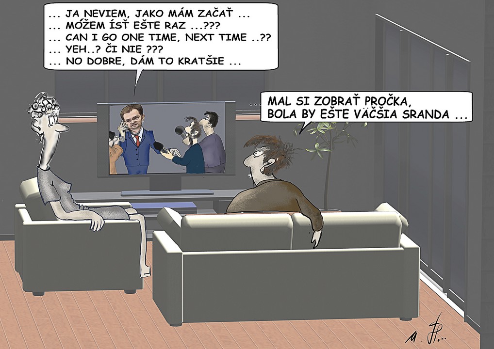 karikatúra, Miro Havlíček