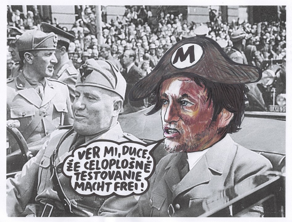 karikatúra, Andrej Mišánek