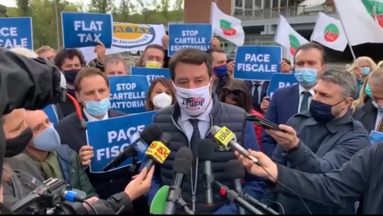 Matteo Salvini, Taliansko, politik, podpora, Donald Trump