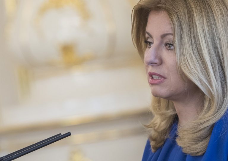 Zuzana Čaputová, prezidentka, , telefonát