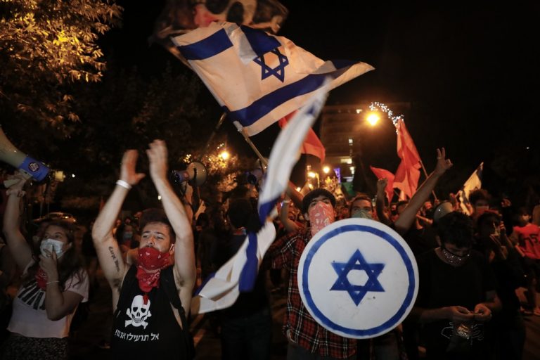Izrael, vláda, protesty