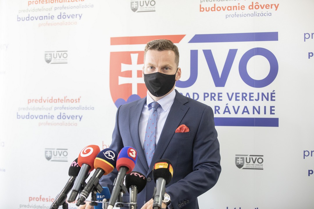 Miroslav Hlivák, predseda, ÚVO, kontrola