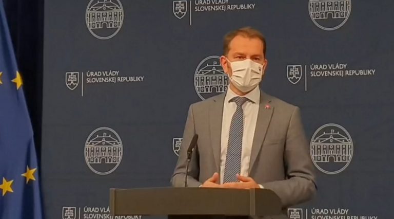 Igor Matovič, premiér, testovanie