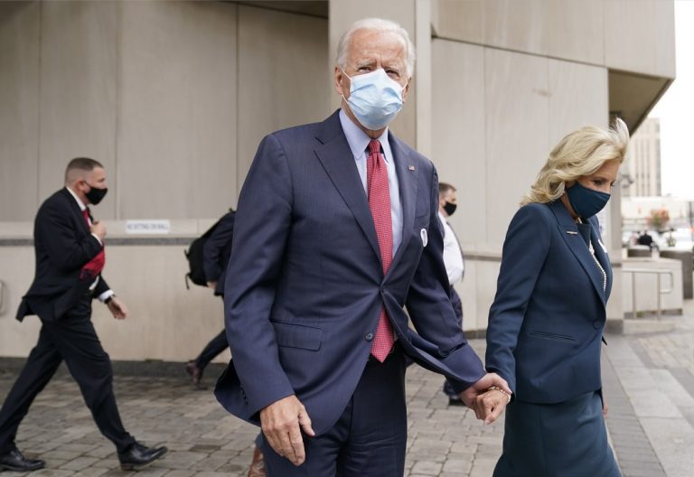 Joe Biden, hlasovanie, voľby, USA