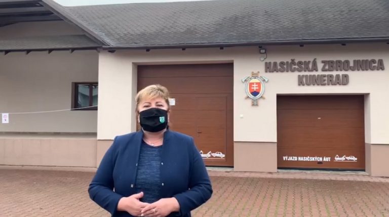 Monika Kavecká, starostka, testovanie, OĽaNO