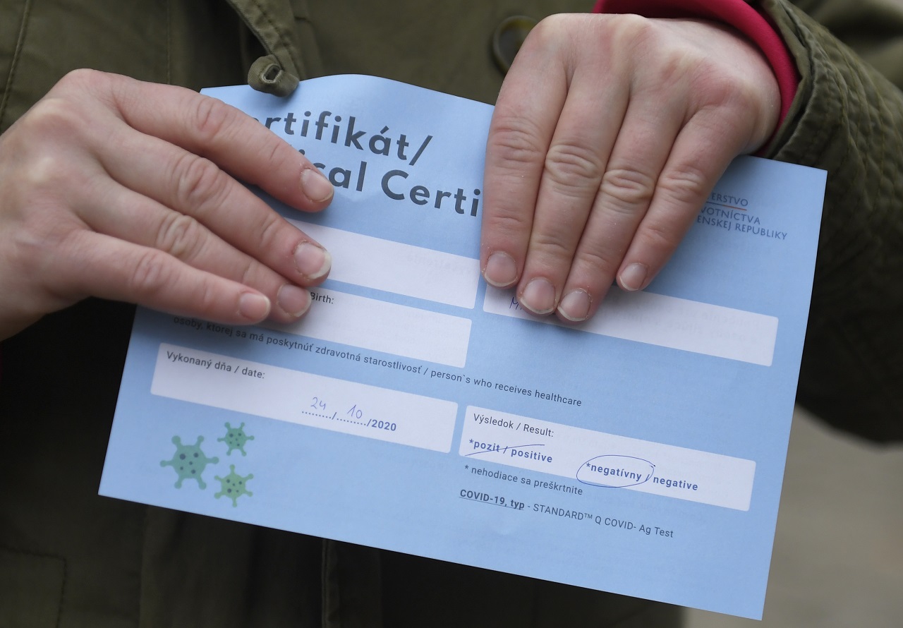 Pilotné celoplošné testovanie v obci Zborov, okres Bardejov
