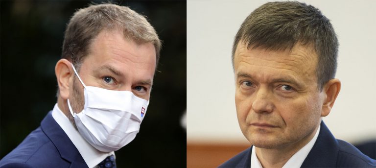 Igor Matovič a Jaroslav Haščák
