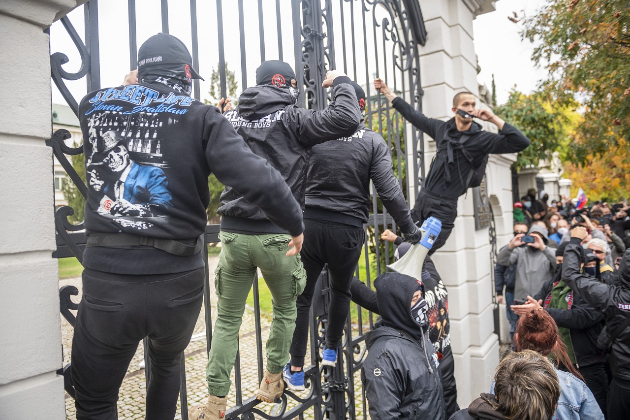 protivládny protest