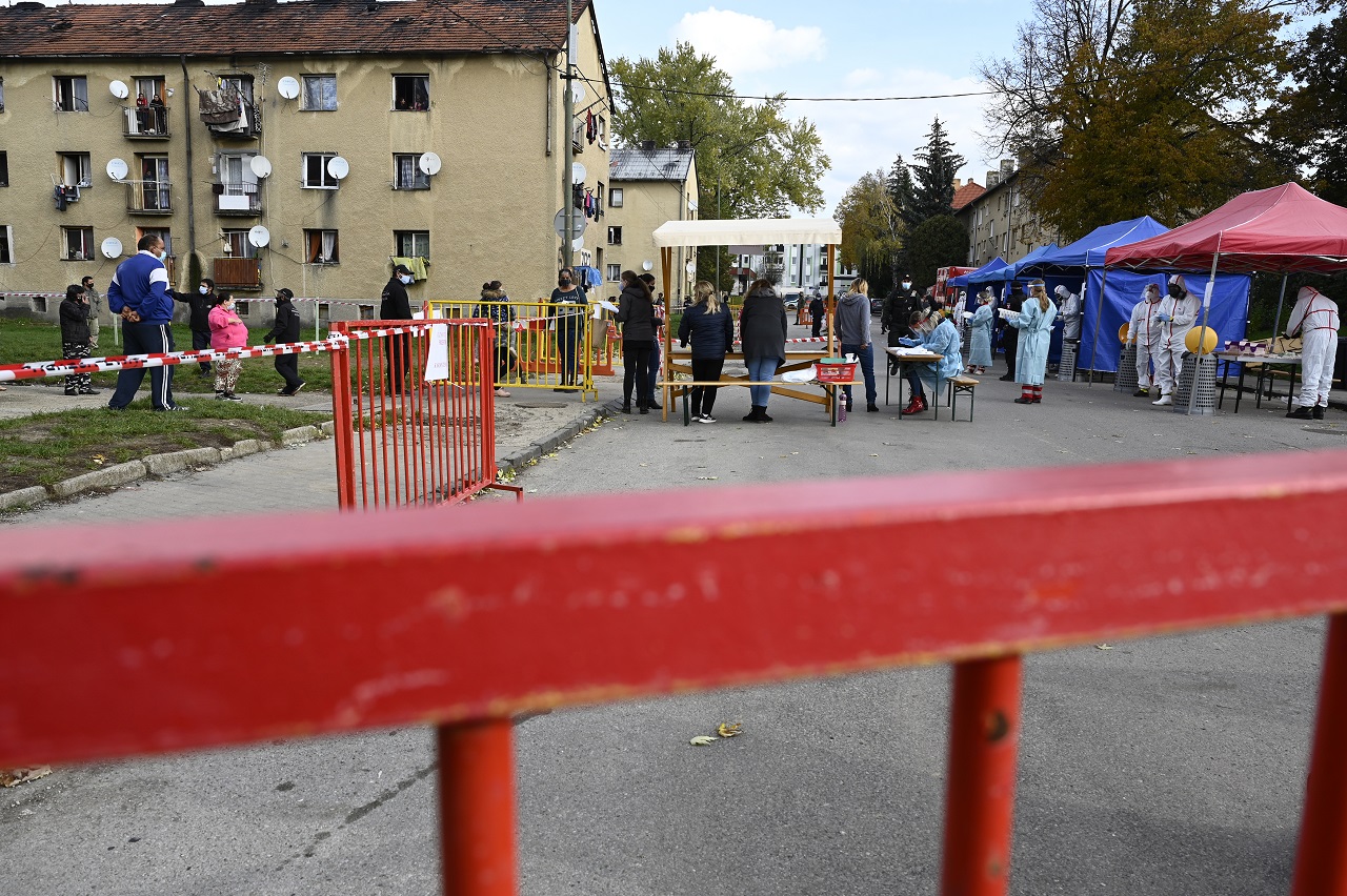 Testovanie obyvateľov v Bánovciach nad Bebravou