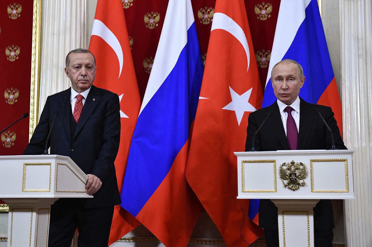 Vladimir Putin, Recep Tayyip Erdogan