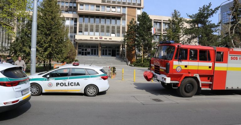 nahlásenie bomby na košickom krajskom súde