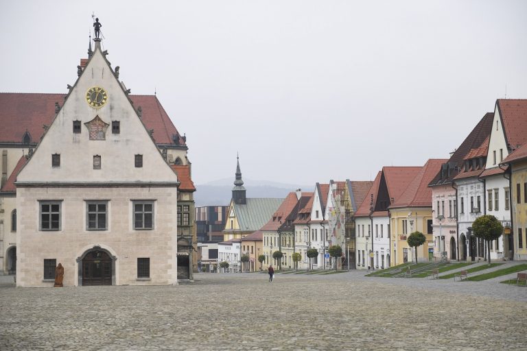 Radničné námestie v Bardejove