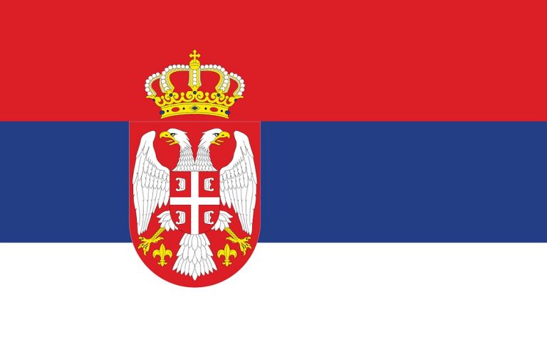 srbská vlajka srbsko