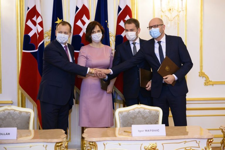 Igor Matovič, Boris Kollár, Richard Sulík, Veronika Remišová