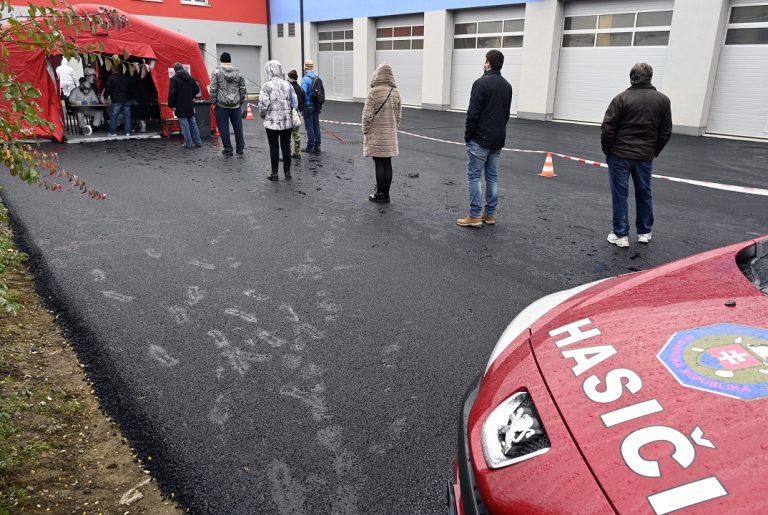 Hasiči Hasičský a záchranný zbor antigénové testovanie