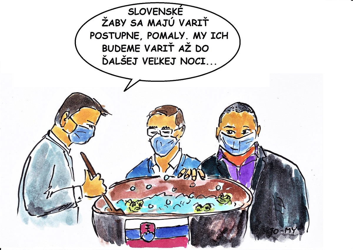 karikatúra Tomáša Stanislava