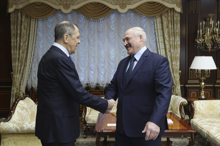 Lavrov v Bielorusku