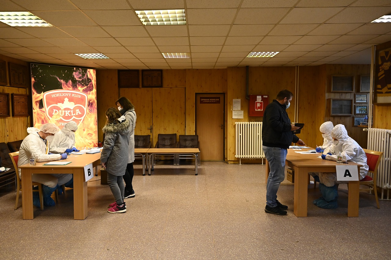 Druhé kolo celoplošného testovania v Trenčíne