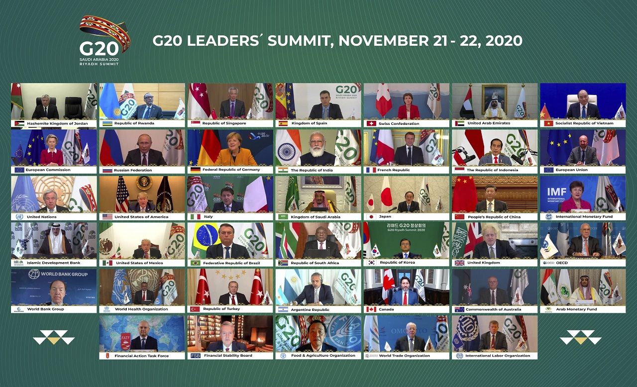 Virtuálny summit skupiny G20