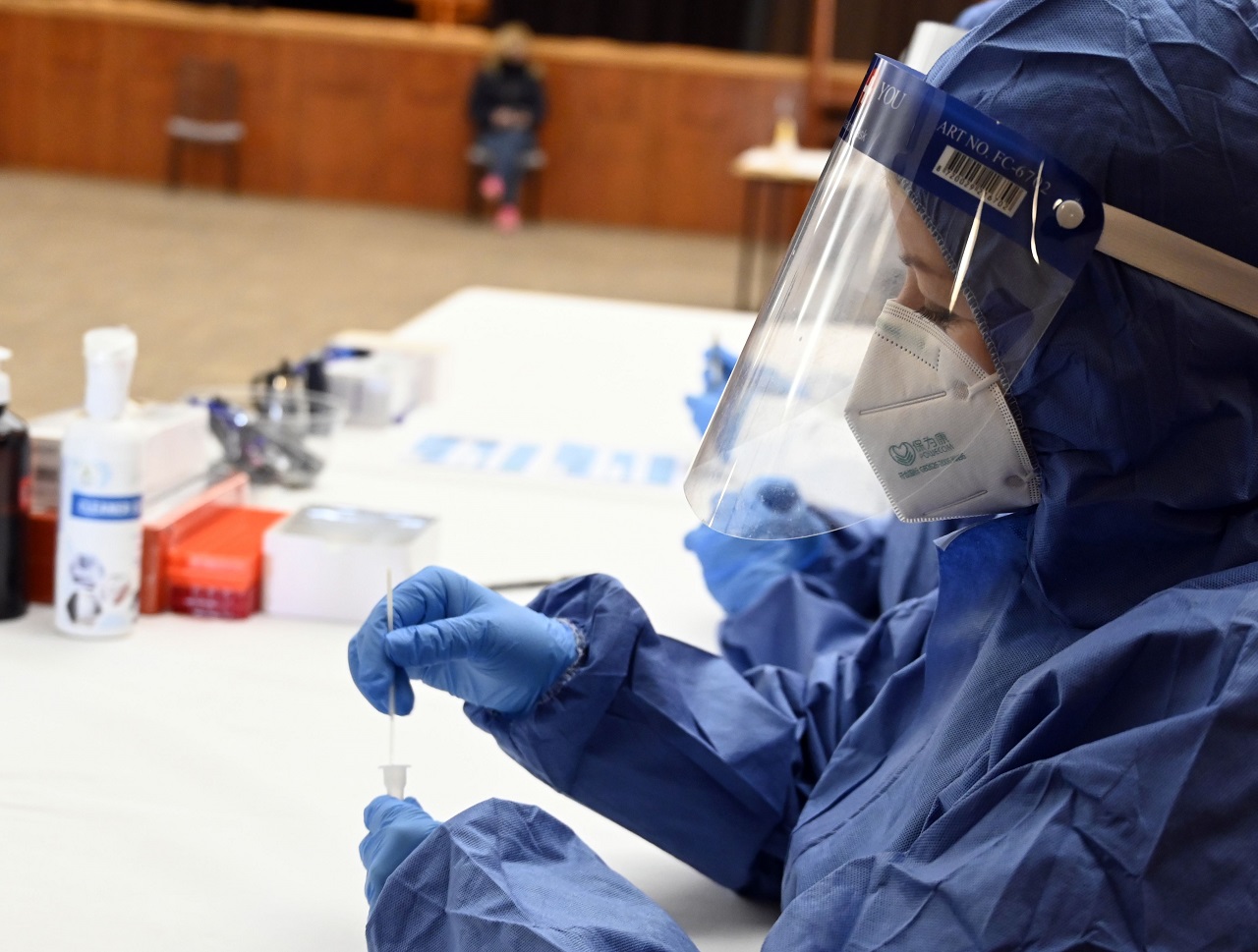 štvrté dobrovošné kolo testovania na ochorenie Covid-19 v Sečovciach